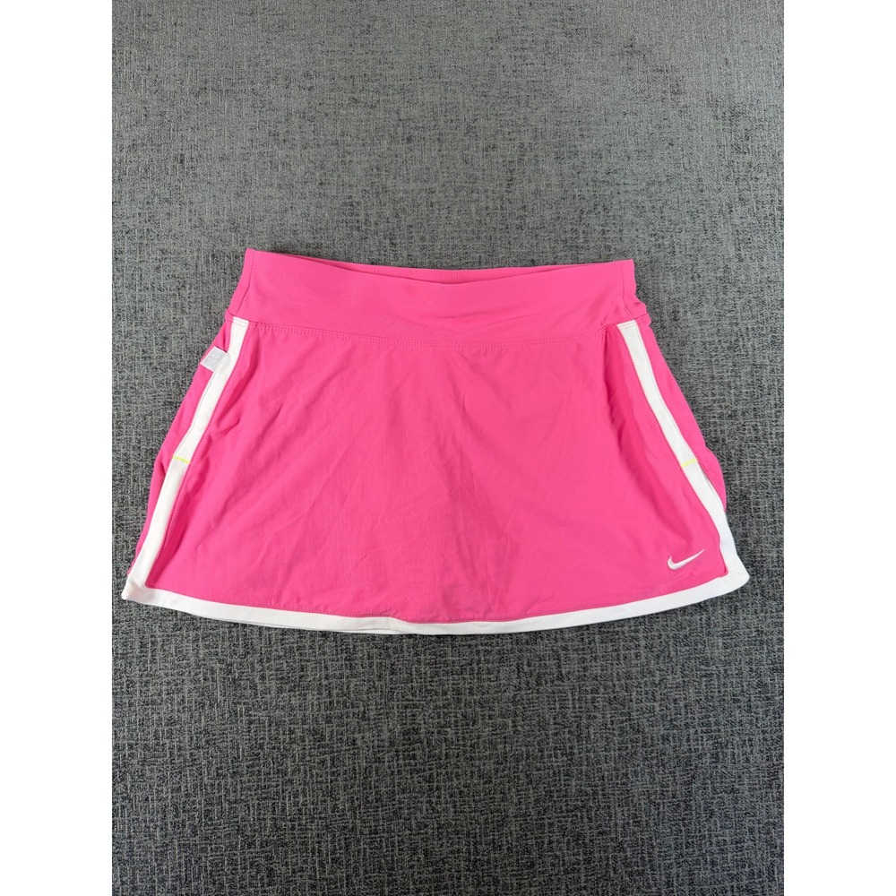 Nike Fit Dry Pink White Tennis Skort Womens Small Athletic Skirt 0601